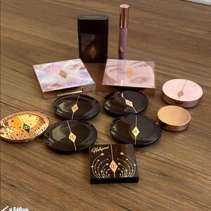 Charlotte Tilbury Glamorous Makeup Set in Gold and Pink